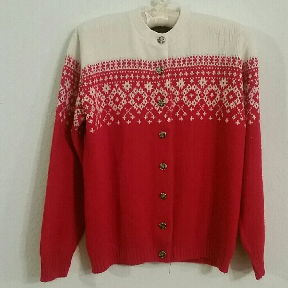 Vintage sweater cardigan